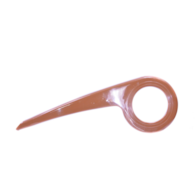 Osłona łańcucha Alicja fi-180mm z uchwytem brązowa