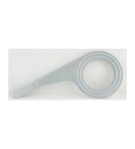 Osłona łańcucha Turing fi-230mm b/uchwytu srebrna
