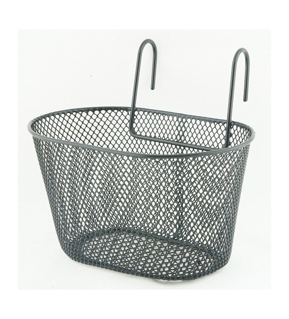 Kosz przód HT-073 zawieszany dziecięcy czarny