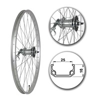 Koło 26  tył PS/O Alu.Płaska 25mm;Torpedo Velo
