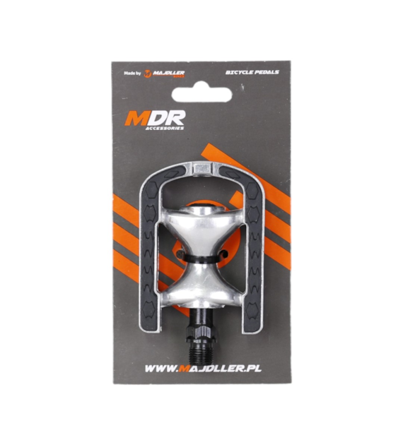 Pedały FP-920 alu antypoślizgowe srebrne