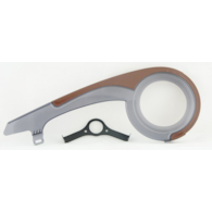 Osłona łańcucha Jaguar fi-180mm+uchw.dym.czar/brąz