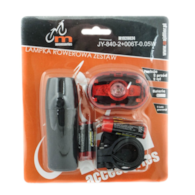 Zestaw lamp MDR-840-2+006T bateryjne 5 LED/1LED 2f