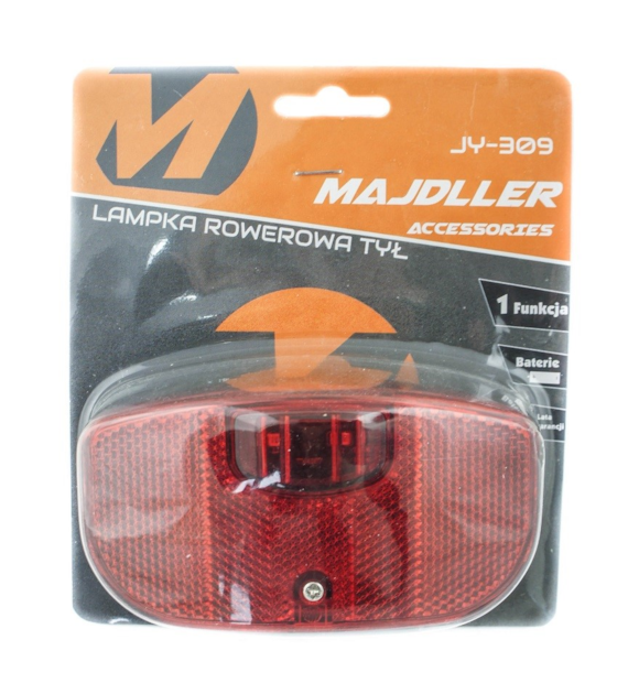 Lampa tył MDR-309 bateryjna na bagażnik 2 LED 1fun