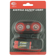 Lampa tył MDR-528-1 bateryjna 2 LED 0,5W 3 funkc.