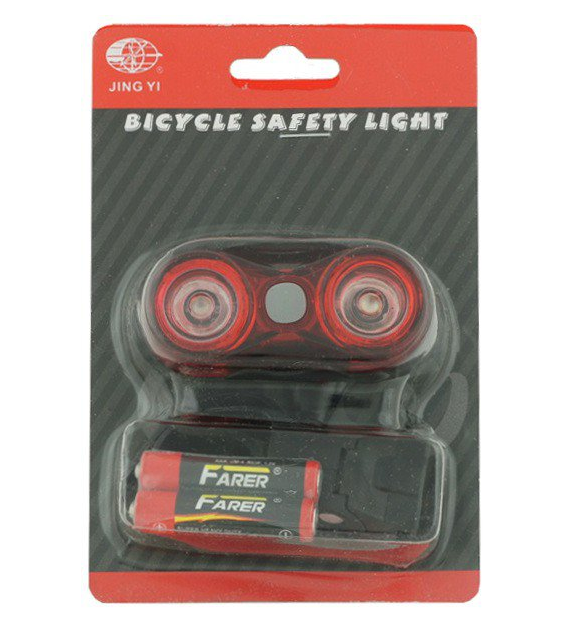 Lampa tył MDR-528-1 bateryjna 2 LED 0,5W 3 funkc.