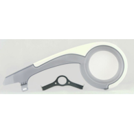 Osłona łańcucha Jaguar fi-180mm+uchw.trans/biała