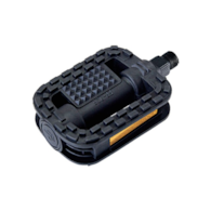 Pedały FP-826 PVC z odblaskiem czarne OEM
