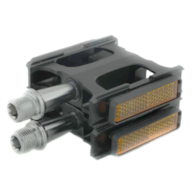 Pedały FP-A927 alu łożyska maszynowe czarne