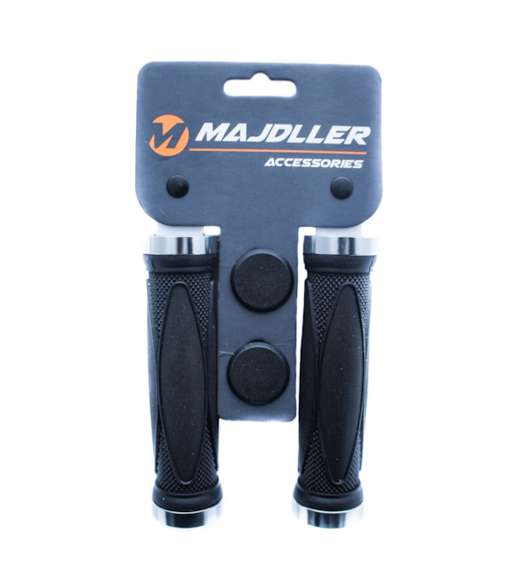 Chwyt HL-G202;130mm; skręcany czarny+grafit ring