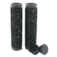 Chwyt HL-G106 guma;130mm;czar/szar;AM