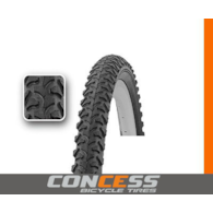 Opona 24x1,95 CONCESS P130 Czarna