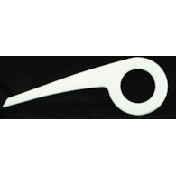 Osłona łańcucha ZULA fi-180mm b/uchwytu biała