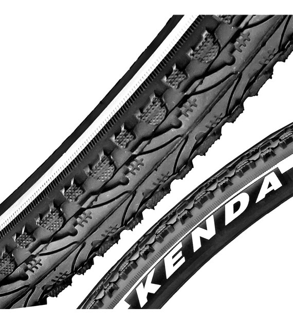 Opona 700x35 K-935 Czarna p/odblaskowy