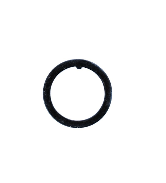 Podkładka steru 1  2mm z/ząbkiem stalowa czarna