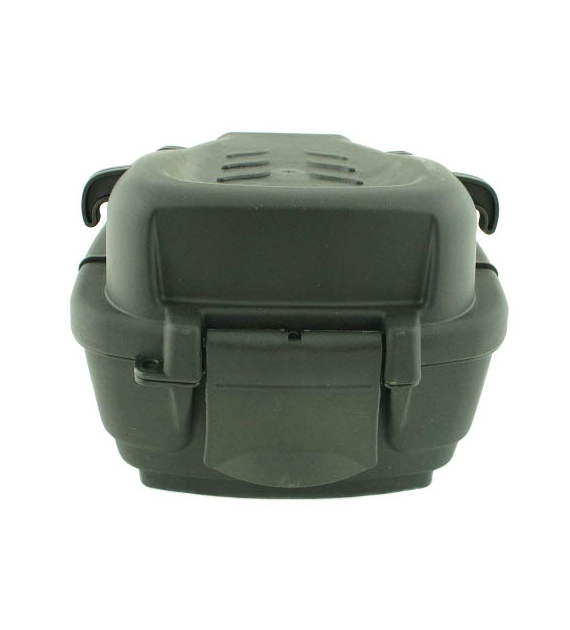 Kufer na bagażnik rowerowy mały 27x20x15 czarny