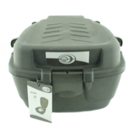 Kufer na bagażnik rowerowy duży 42x31x22 czarny