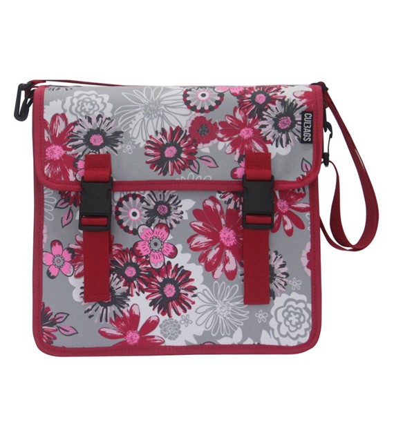 Torba BASIC 100 MEADOW Single Pink-Grey