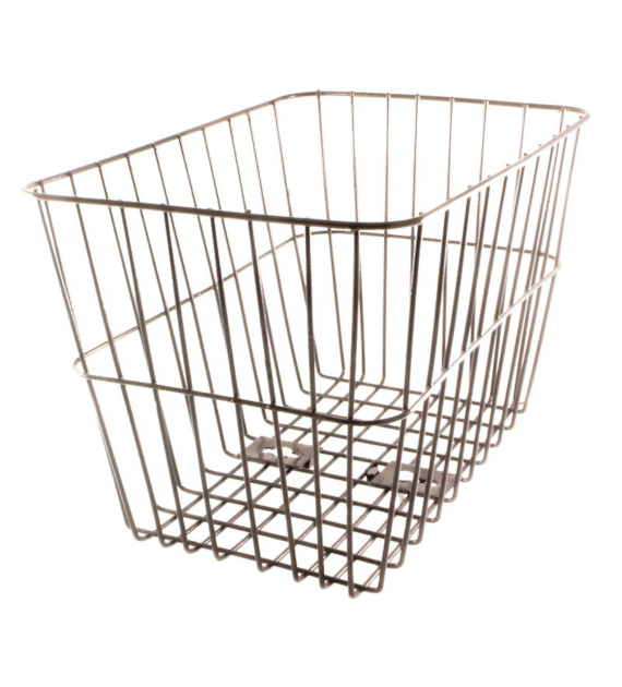 Kosz tył BP-4 druciany przykręcany wysoki czarny