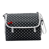 Torba INDYGO 140 POLKA DOTS Graphite-White Dots