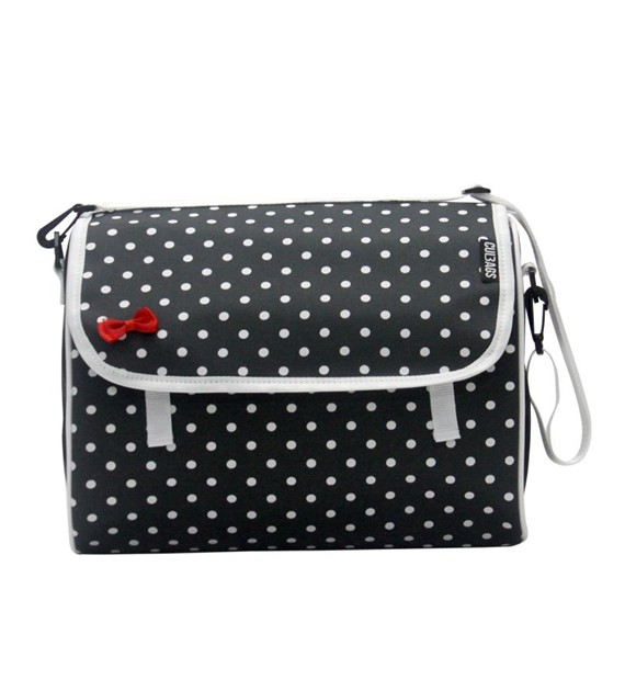 Torba INDYGO 140 POLKA DOTS Graphite-White Dots