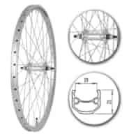 Koło 24  przód PA/O Alu.Stożek Srebrny