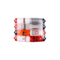 Bidony 0,6l z nadrukiem kolor zestaw( opak. 8szt)