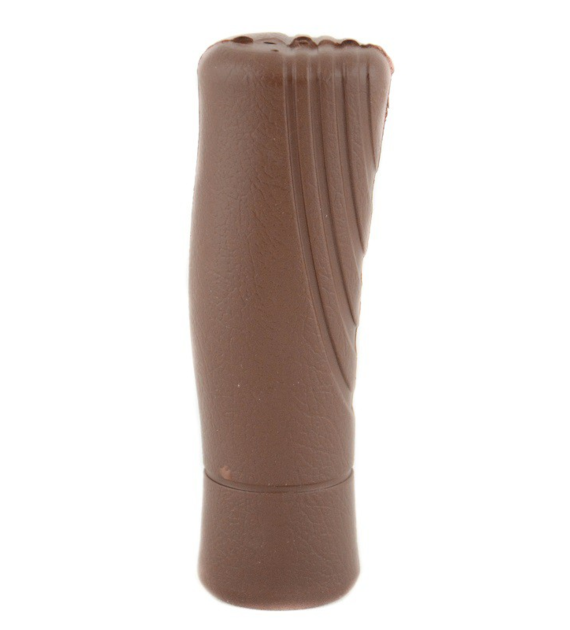 Chwyt kier PVC PIK 120mm jasny brąz 0836