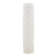 Chwyt kier PVC KARO 120mm biały 0594