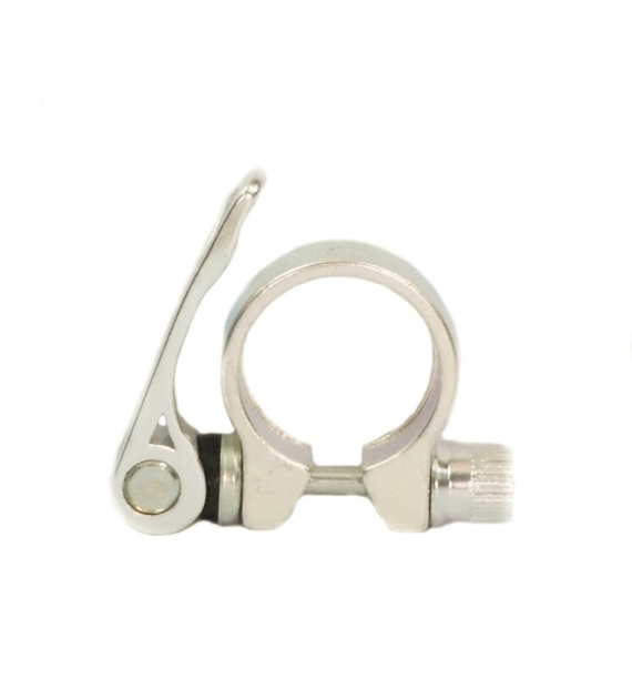 Obejma pod siodło 34,9 mm alu na zacisk czarny