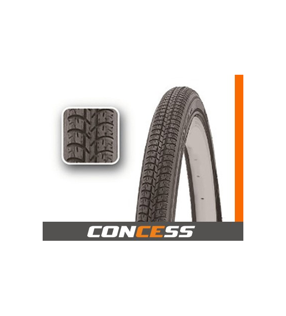 Opona 26x1 3/8 (590-37) CONCESS P1127 Czarna