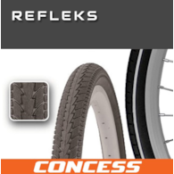 Opona 700X35C;37-622 CONCESS P1024 Czarna p/odbla