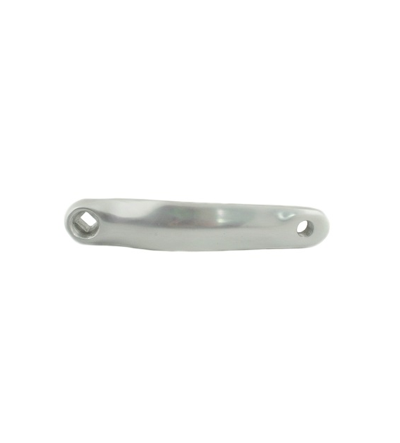 Korba lewa 170mm aluminiowa srebrna szeroka