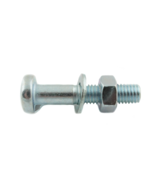 Śruba noskowa M8x40mm kpl. z ząbkiem pod siodło