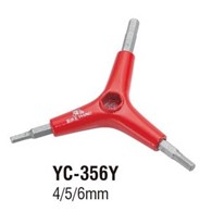 Klucz imbus BIKE HAND YC-356Y; 4/5/6mm