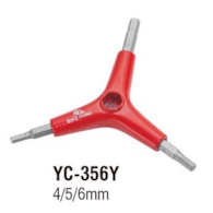 Klucz imbus BIKE HAND YC-356Y; 4/5/6mm