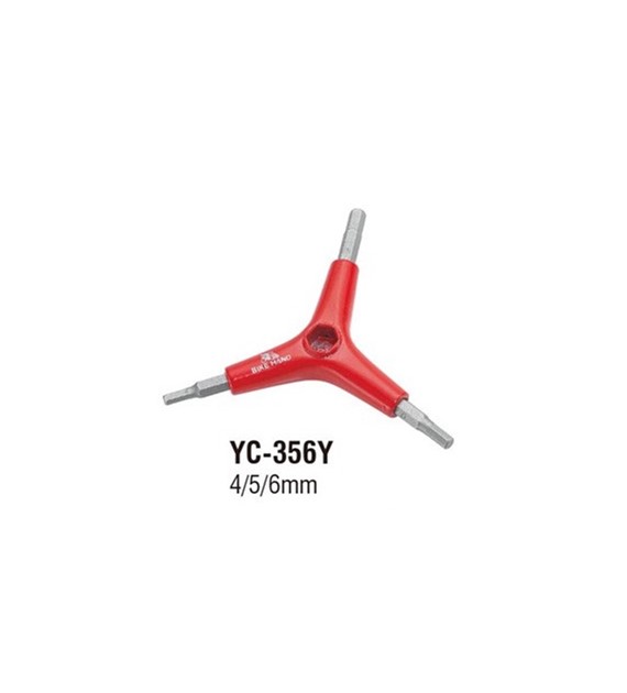 Klucz imbus BIKE HAND YC-356Y; 4/5/6mm