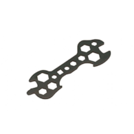 Klucz wielofunkcyjny, płaski  BIKE HAND YC-1300-BK