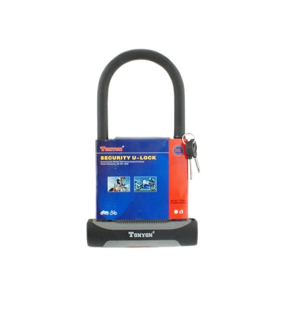 Zapięcie U-lock TY329-1 180x320mm (op.6szt) czarne