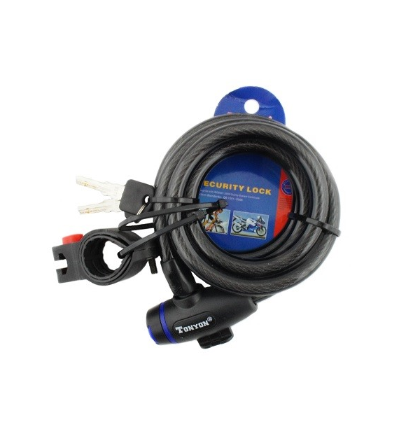 Zapięcie spirala TY533 12x1800mm (op.10szt) czarne