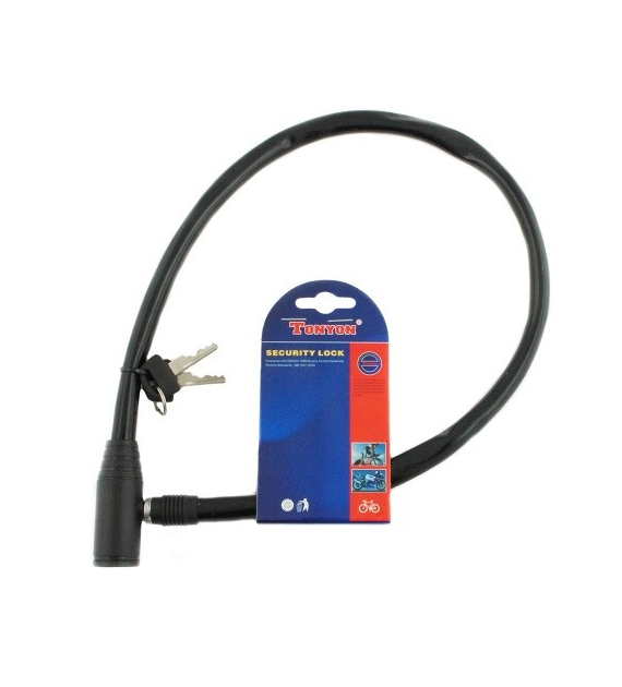 Zapięcie pętla TY602 650mm (op.10szt) czarne