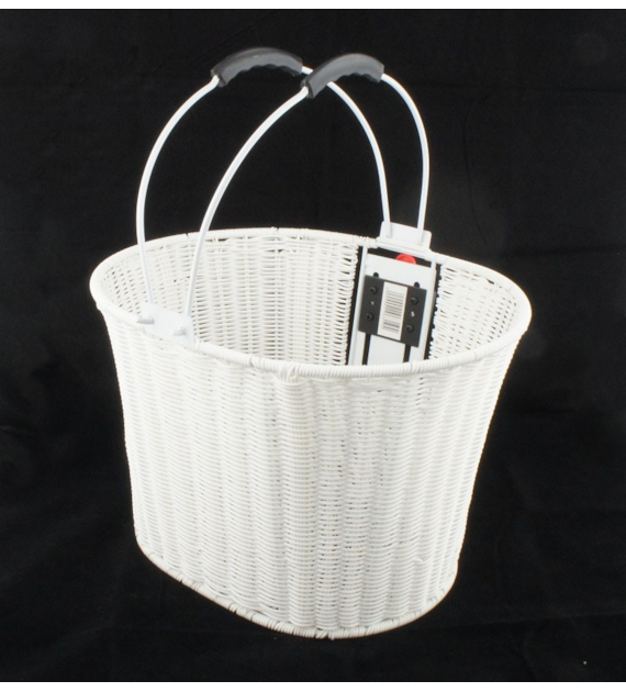 Kosz przód HT-PS-102 na wspornik Clik żyłka biały