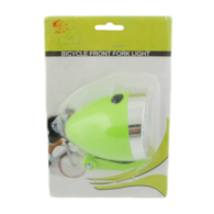 Lampa przód JY-592 Retro bateryjna 3 Led zielona