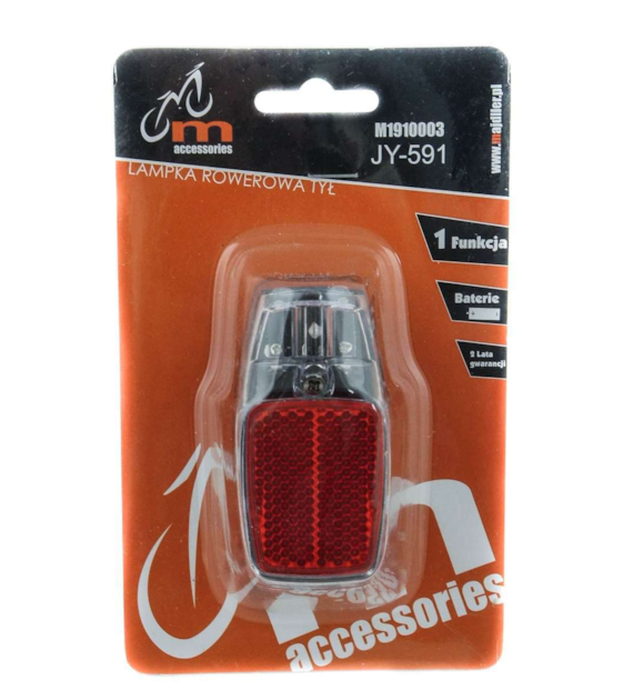 Lampa tył MDR-591 bateryjna na błotnik 1 LED 1fun
