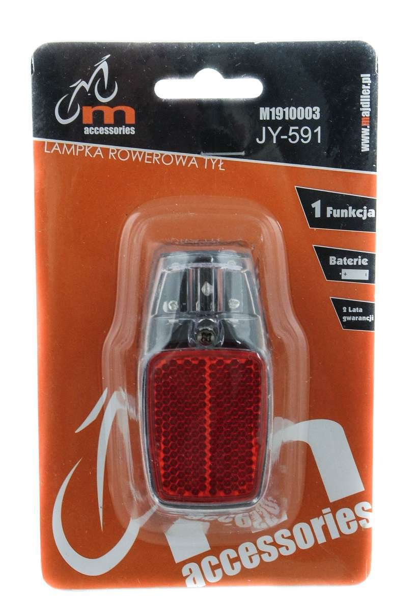 Lampa tył MDR-591 bateryjna na błotnik 1 LED 1fun