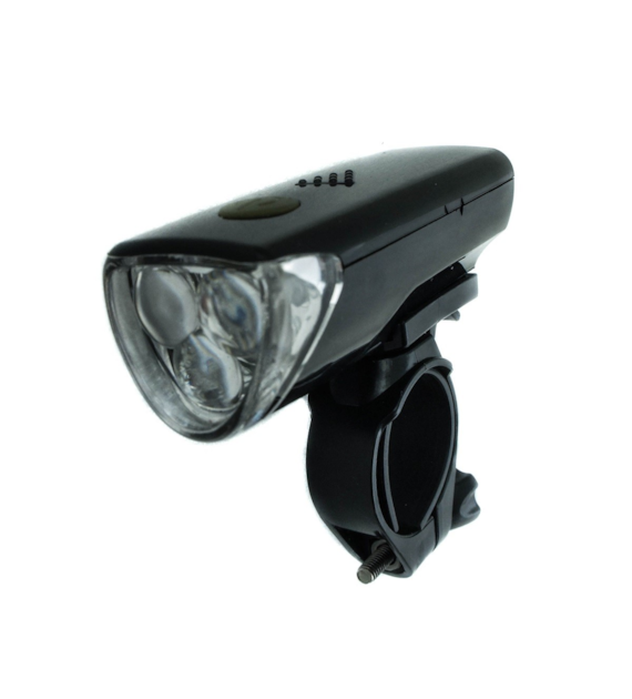 Lampa przód MDR-369C bateryjna 3 LED  3 funkcyjna