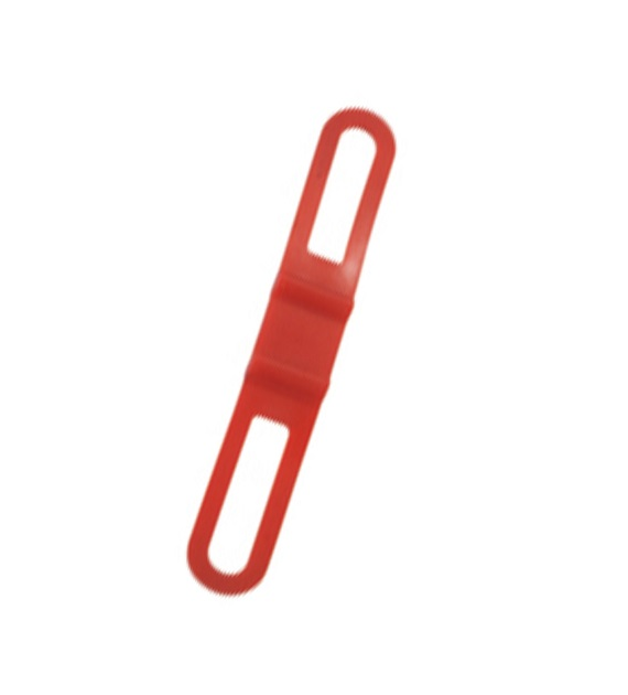 Uchwyt SILIKONOWY do lampy JY-2001 CZERWONY