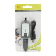 Lampa przód JY-7015 na USB 3 Led 2 funkcyjna