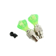 Świecące nakrętki na zaworki MDR-503J zielone