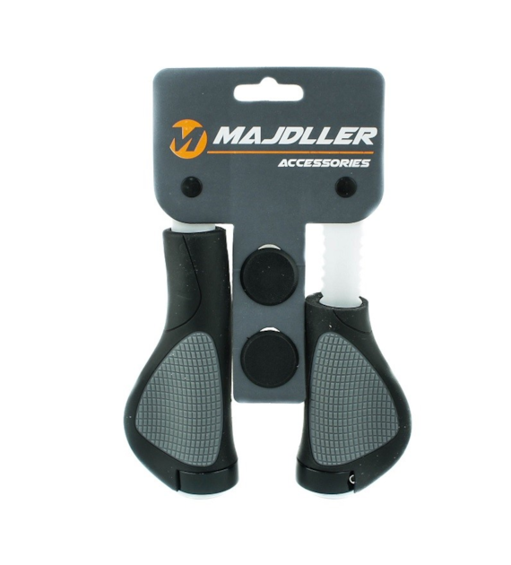 Chwyt HL-G311-2 guma 95/130mm czarny/szary skręcan